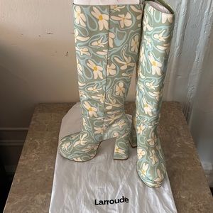 New Larroude Biba Boots in Tea Flower